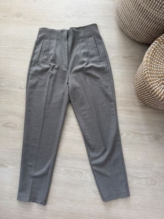 🤍🌴 Pantalon taille haute zara brun chiné
