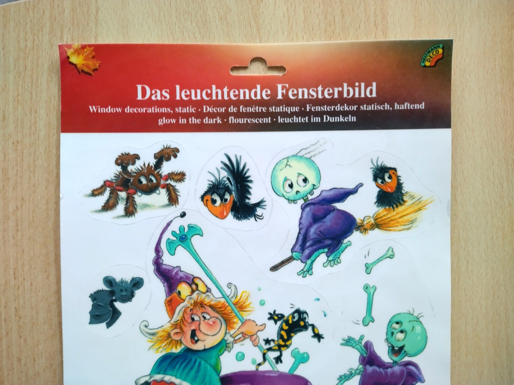 Alle Dekorationen: Leuchtendes Fensterbild (fluoreszierend, statisch haftend!) – Neu und originalverpackt aus Jona von Argus36 2