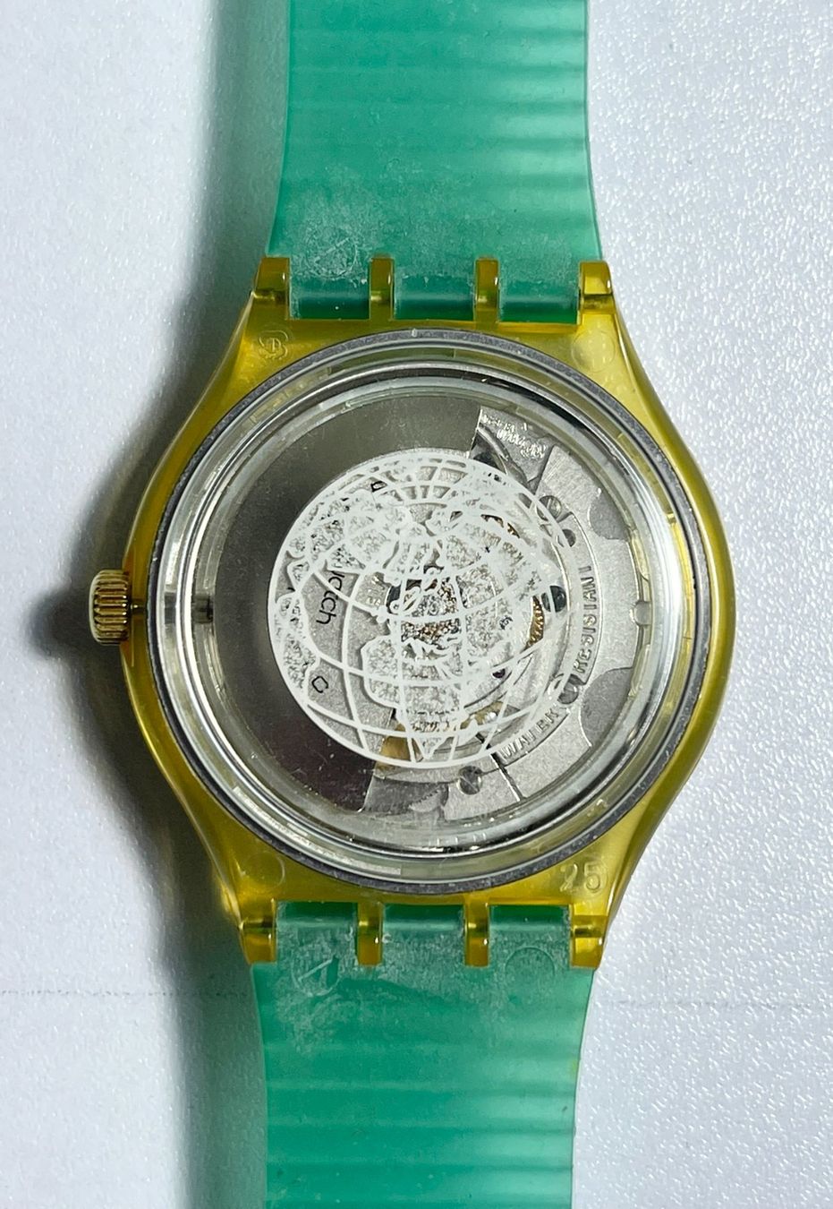 Swatch Orologi: Automatic SWATCH "In Your Hands Earth Summit 92" – Usato da Frenkendorf venduto da Yard-Sale-2000 5