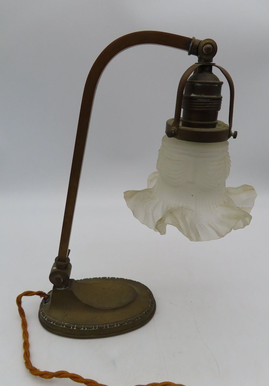 Lampen: Antike Jugendstil-Tischlampe – Gebraucht aus Reinach BL von WBZ-Flohmarkt 4