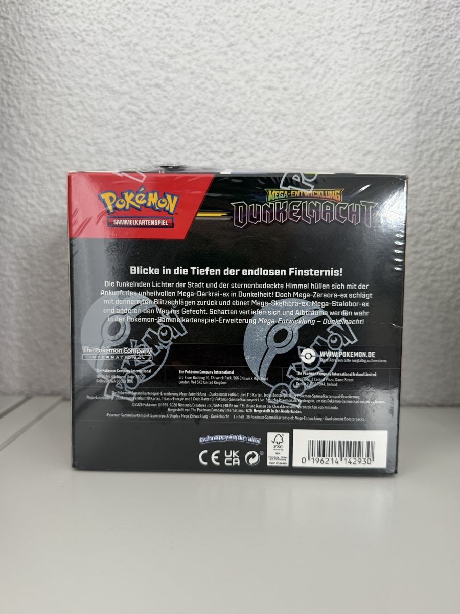 Pokémon Carte collezionabili: Pokemon: Display Dunklenacht ungeöffnet / Sealed DE – Nuovo e nell'imballaggio originale da Berg TG venduto da Jasin_97 1