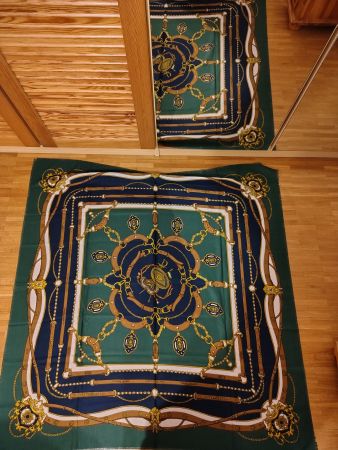 Vintage Foulard aus Erbschaft