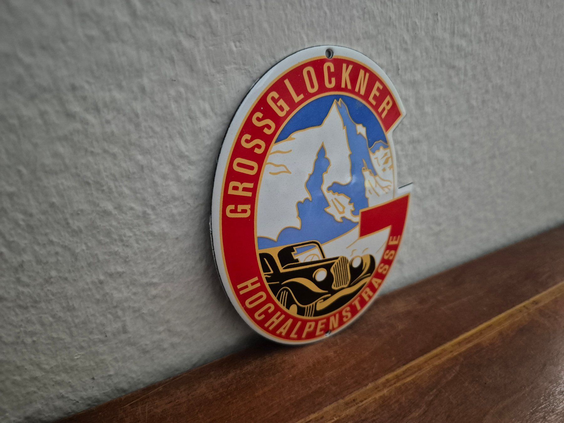 Insegne: Emailschild Grossglockner Alpen Berge Service Emaille Schild – Nuovo (secondo la descrizione) da Schaffhausen venduto da pfanis09 4