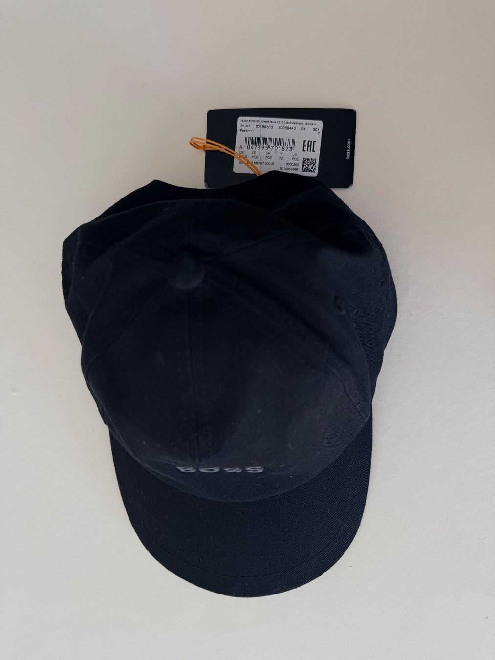 Hugo Boss Copricapi, berretti & cappellini: BOSS, Cap Casual, Grösse One Size, Farbe Schwarz – Nuovo e nell'imballaggio originale da Rudolfstetten venduto da gst_g7xl 2