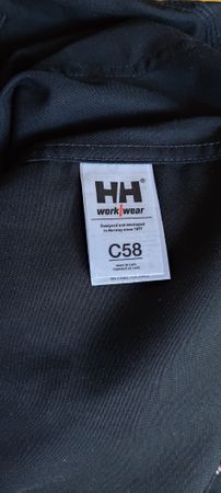 Helly Hansen Workwear Hose, Schwarz, Grösse C58, Top Zustand