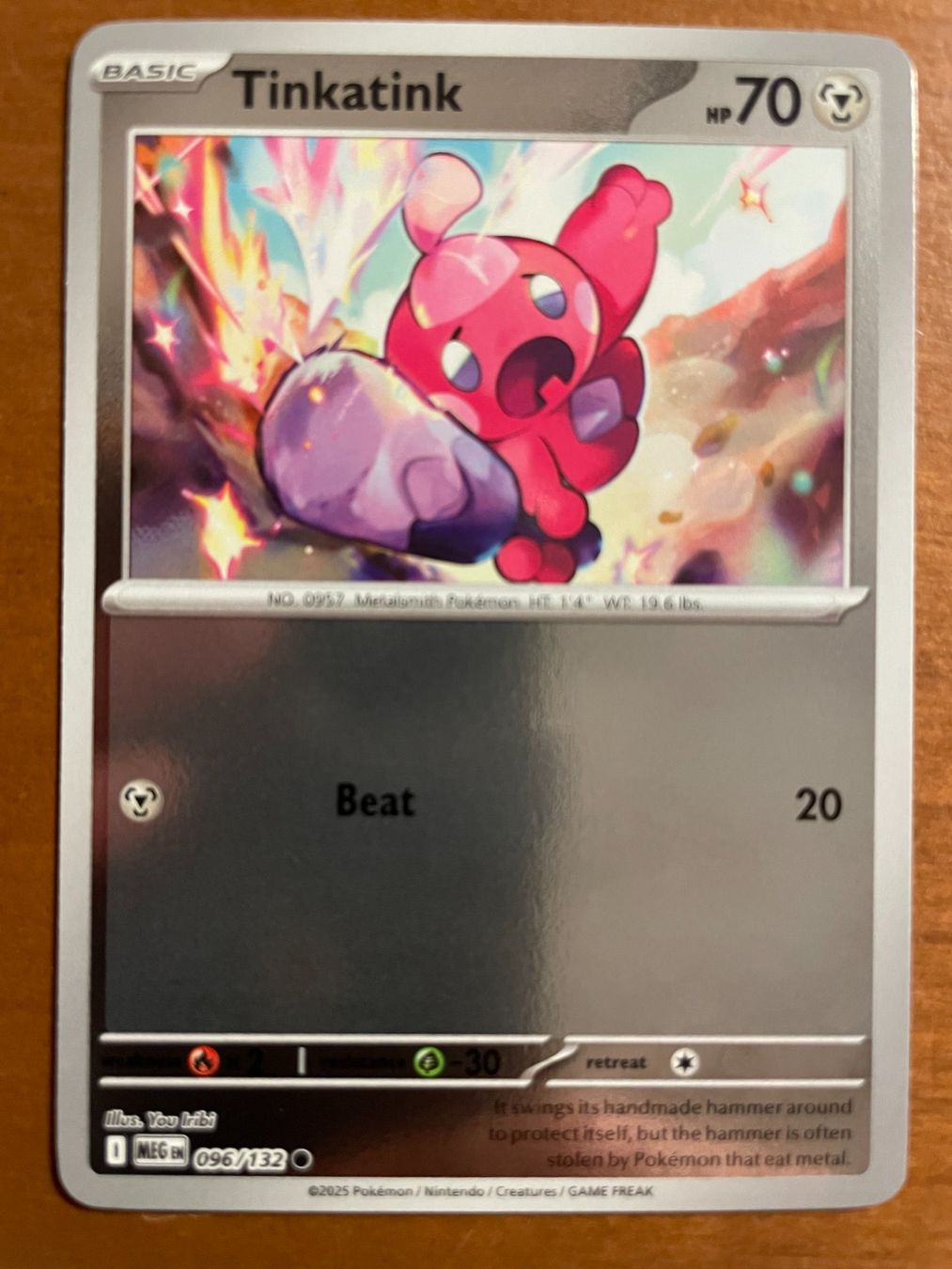 Pokémon Carte collezionabili: Pokemon Tinkatink Reverse (Versand gratis) – Nuovo (secondo la descrizione) da Chur venduto da Angerson