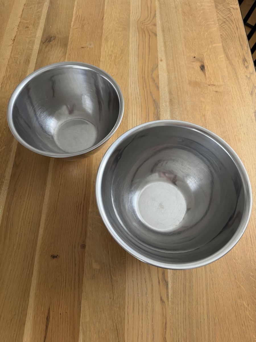 Coupes: 2 x Edelstahl Schüssel – D'occasion à Uitikon Waldegg par MGC 1