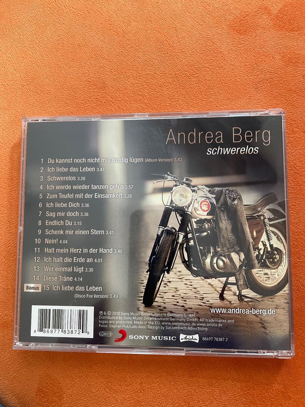 CD: Andrea Berg CD - schwerelos - – Usato da St.Gallen venduto da Korb0 1
