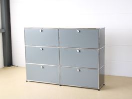 USM Sideboard in Mittelgrau, Lieferung möglich