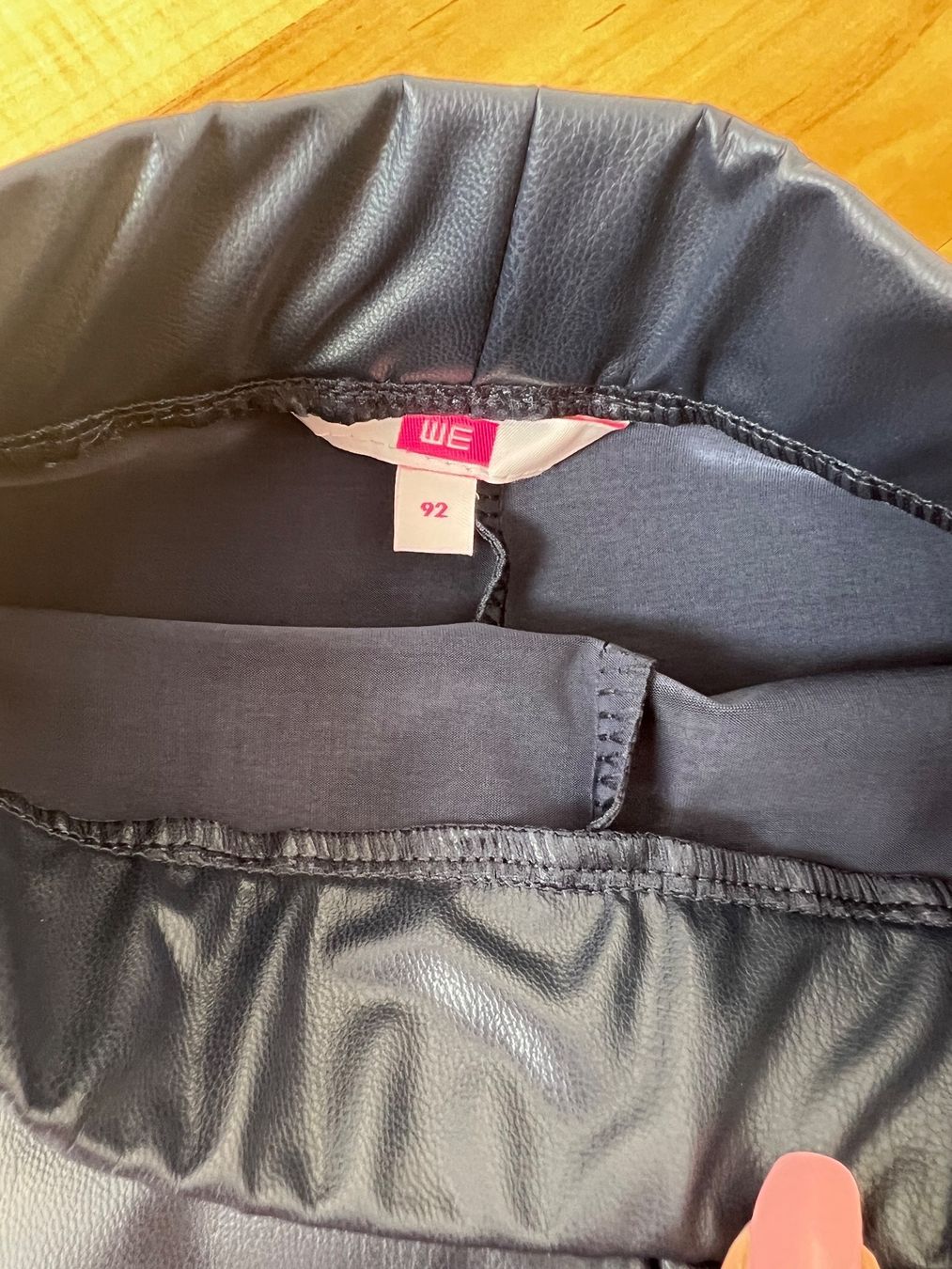 Calze & Collant: Leggins, Mädchen, 92, WE, Lederimitat, neu – Nuovo (secondo la descrizione) da Wilen b. Wil venduto da carpediem25 2