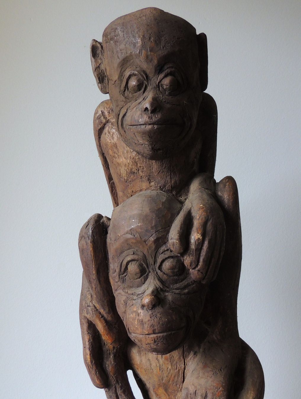 Sculture & Statue: Holz Wächterfigur Palau Archipelago Mikronesien – Usato da Waldenburg venduto da labrador707 7