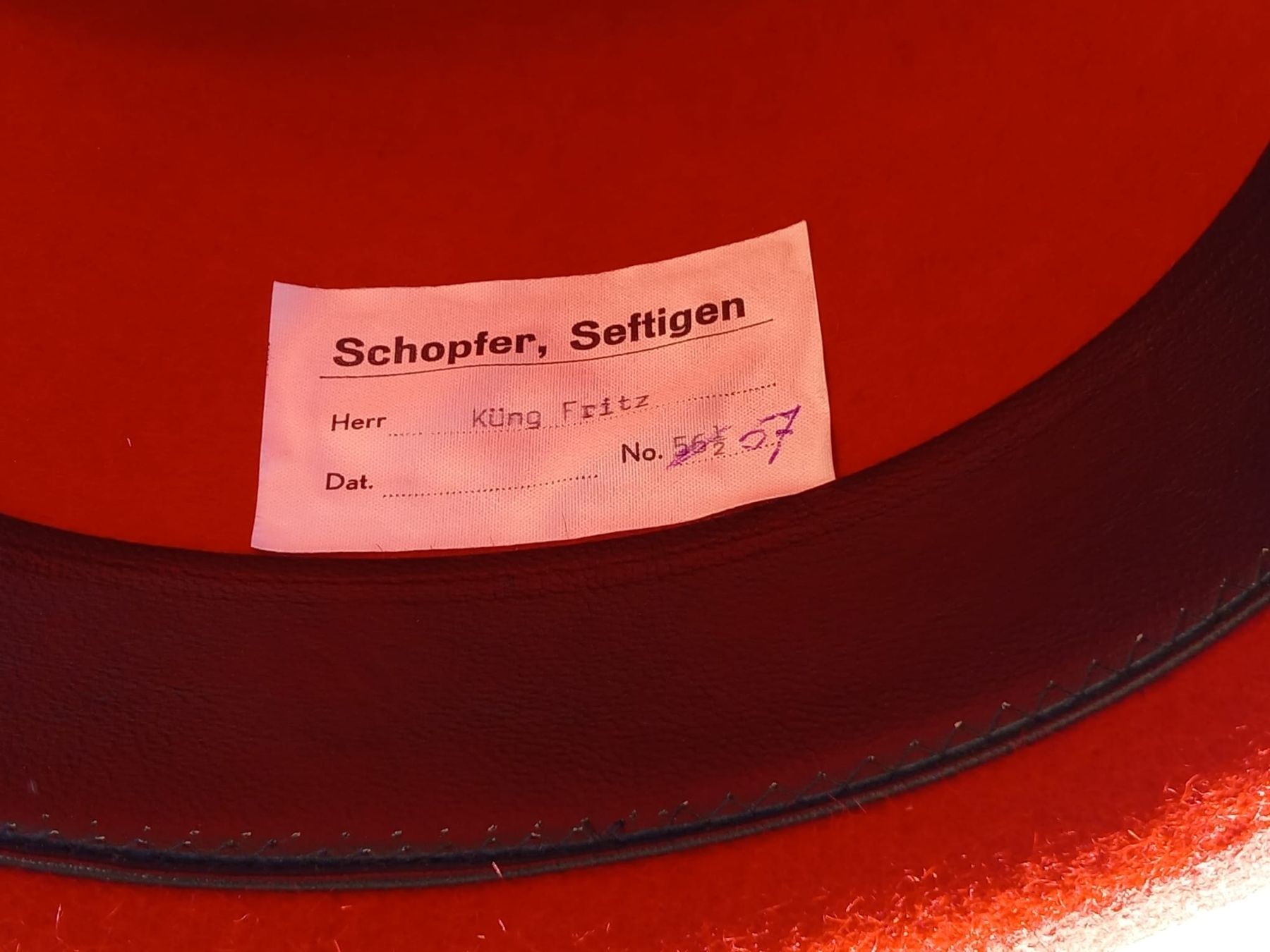 Copricapi, berretti & cappellini: Neuer Schweizer Hut Gr. 56,5 – Nuovo (secondo la descrizione) da Winterthur venduto da Jopf1 9