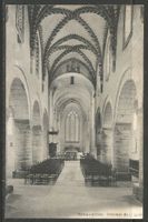 Carte P de 1916 ( Romainmôtier / Intérieur de l'Eglise )