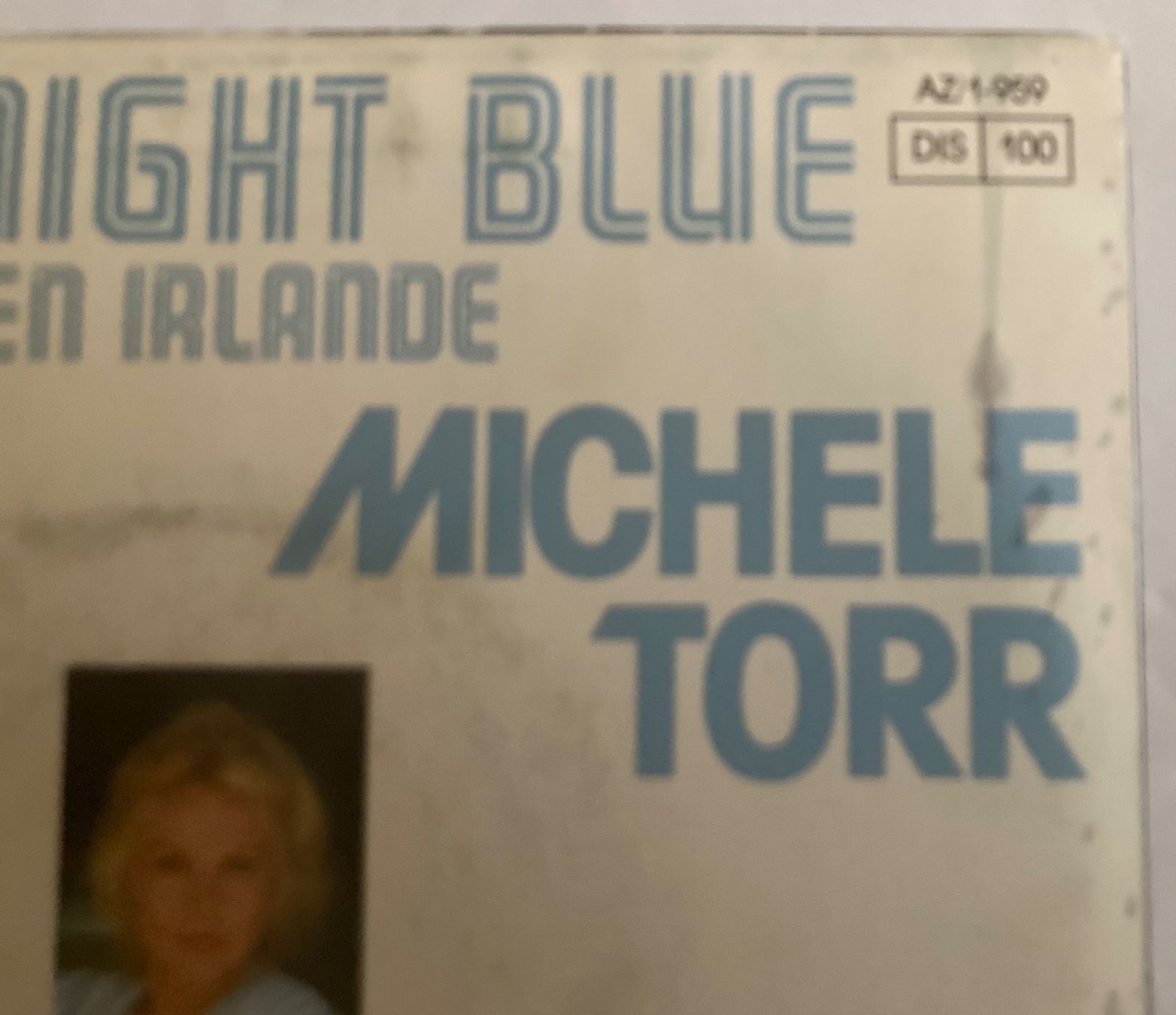 Vinyles: MICHELE TORR - MIDNIGHT BLUE EN IRLANDE – D'occasion à Poliez-Pittet par Newtown-Records 3