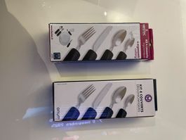 Kit de 4 couverts ergonomiques neufs Hestec Orium!