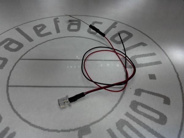 Componenti elettronici: Flachkopf-LED 5mm verkabelt 12V DC, gelb – Nuovo (secondo la descrizione) da Luzern venduto da Salefactory 3