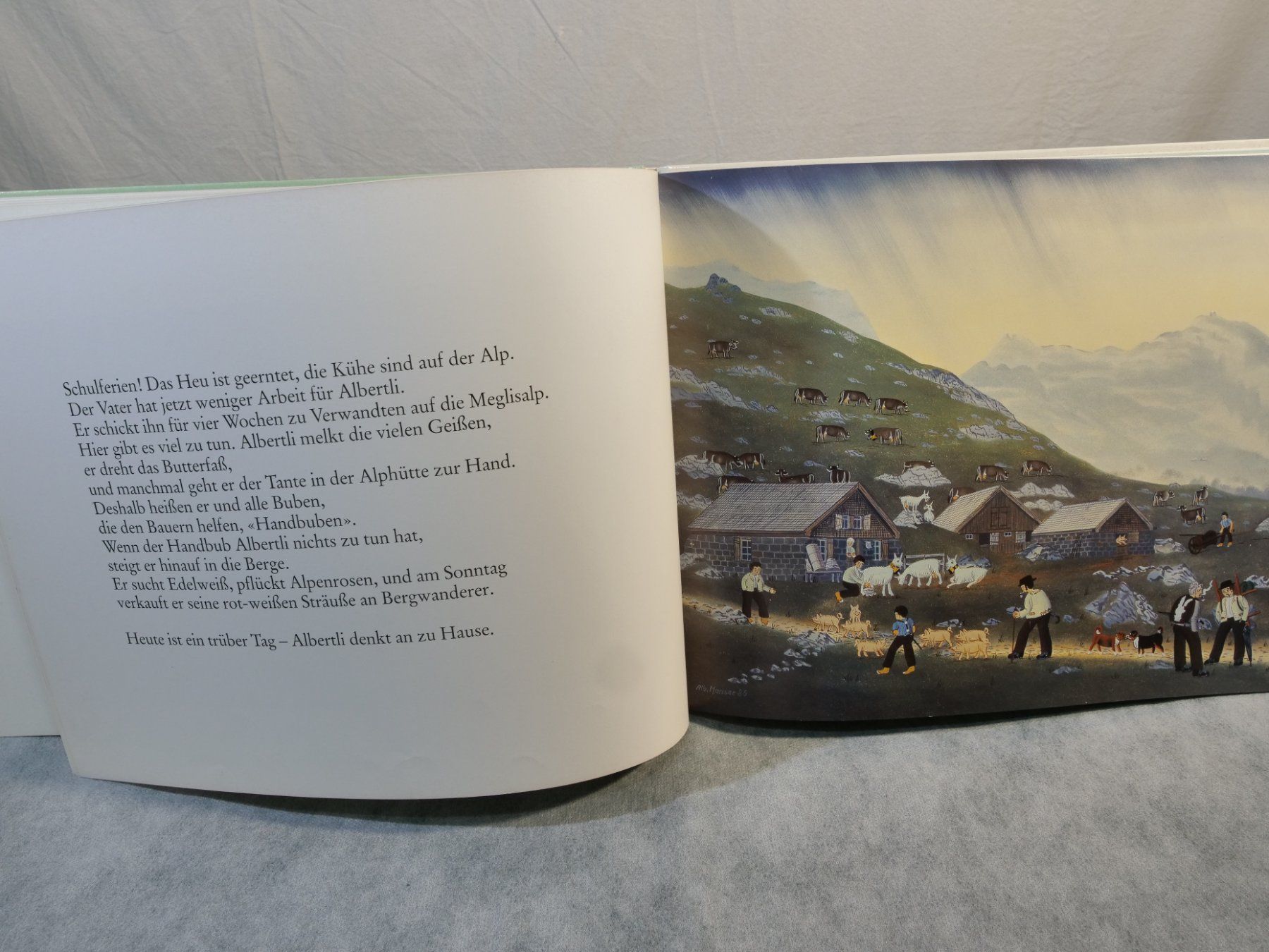 Libri: Bilderbuch Albertli Geschichte eines Appenzeller Bauernbuben – Usato da Lustmühle venduto da Glatisant 5