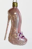 Weihnachtskugel - Glasornament "High Heels"