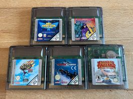 Game Boy Color Spiele Konvolut - Voll funktionsfähig