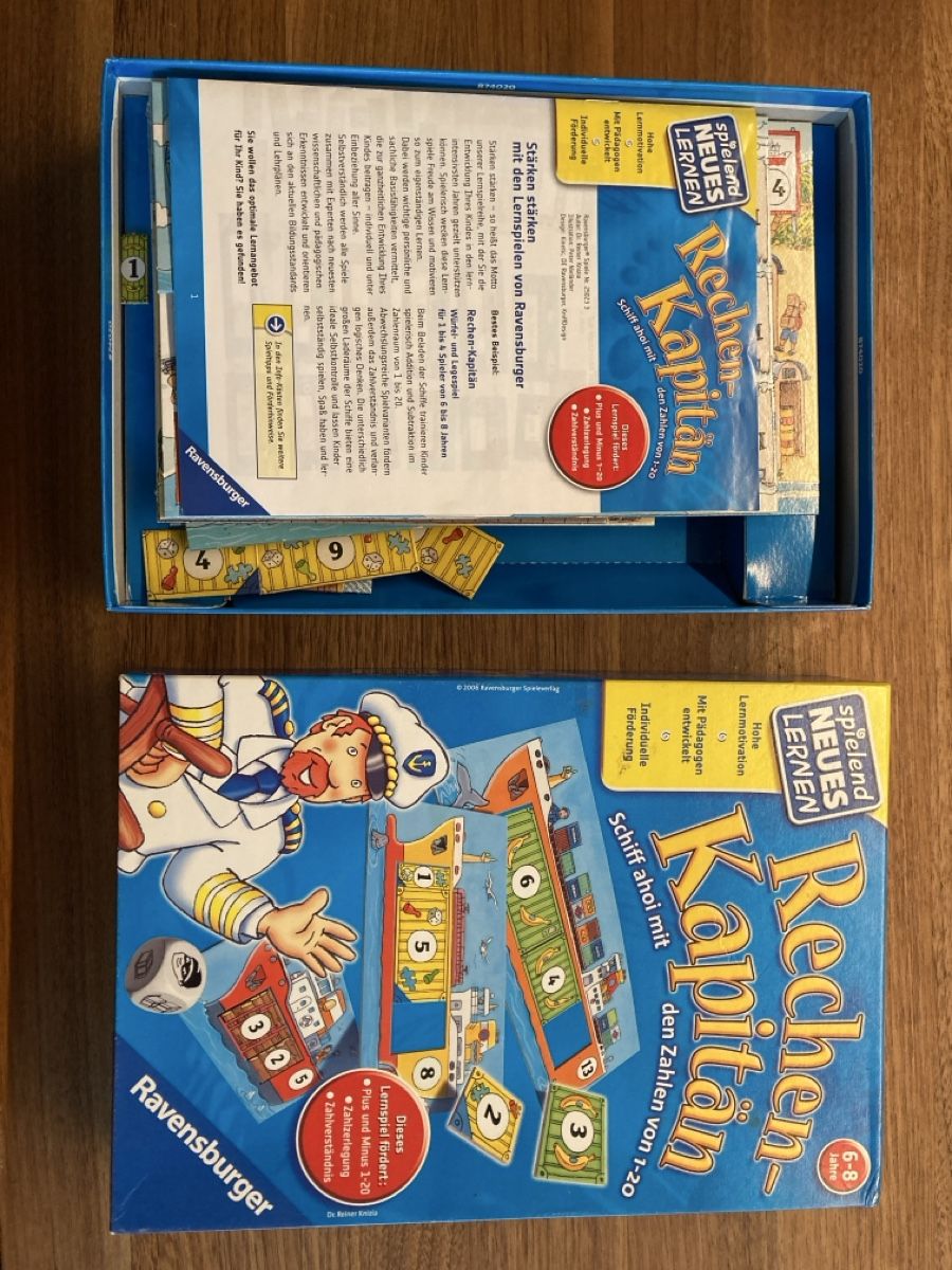 Ravensburger Giochi: Rechen-Kapitän – Nuovo (secondo la descrizione) da Ittigen venduto da Dedo07 1