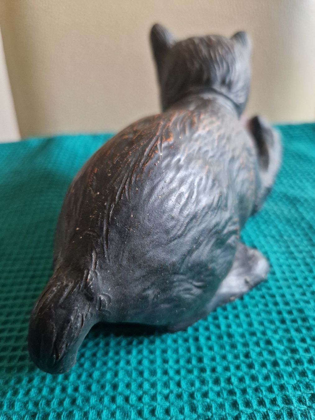 Statuette: Katze mit Wollknäuel aus Keramik Bretby England – Usato da Fislisbach venduto da mka_km8f 4