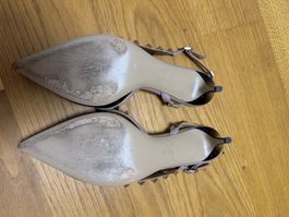 Valentino Garavani Rockstud slingback pumps