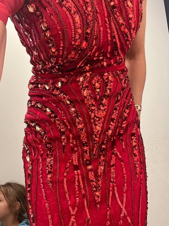 Vestiti: Rotes Abendkleid – Usato da Würenlos venduto da Donas1991
