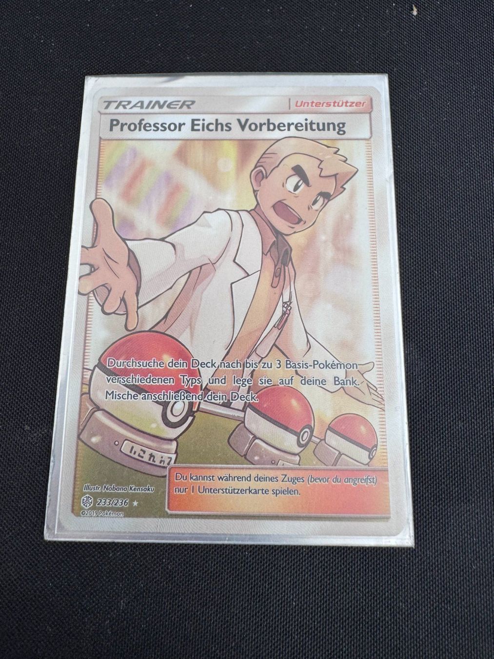 Pokémon Carte collezionabili: Professor Eichs Vorbereitung (CEC 233) – Usato da Rothenburg venduto da sven970 1