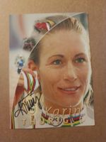 Karin Thürig - handsigniert alte Autogrammkarte