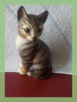 Royal Porzellan Katzenfigur