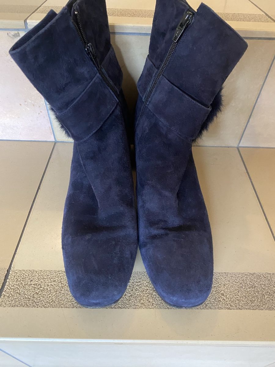 Scarpe da donna: Wildleder Stiefeletten Gr. 40 – Usato da bern venduto da marion78 1