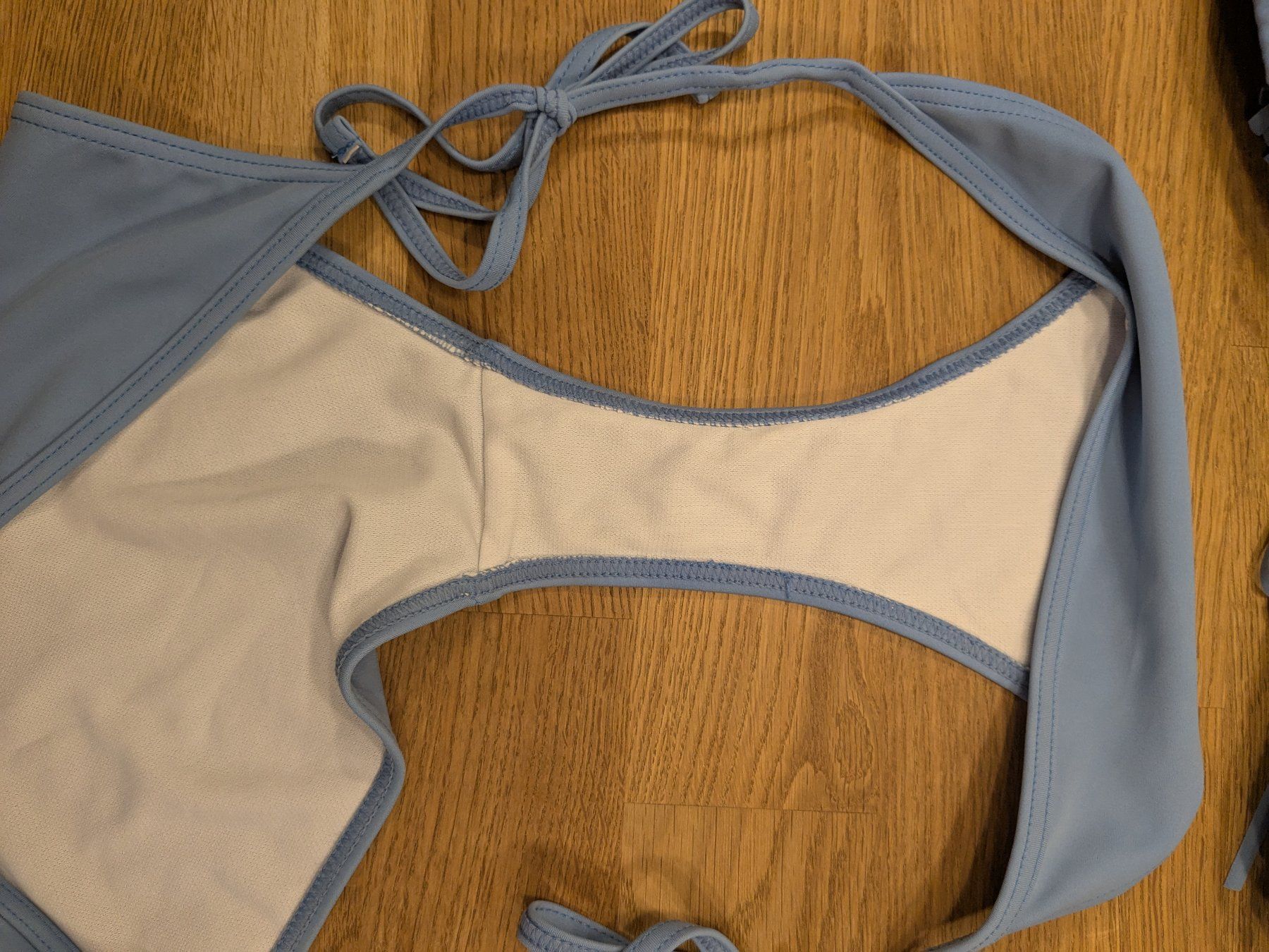 Maillots de bain & Bikinis: Fransen-Bikini, hellblau, Grösse L – D'occasion à Fehraltorf par van_9xng 2