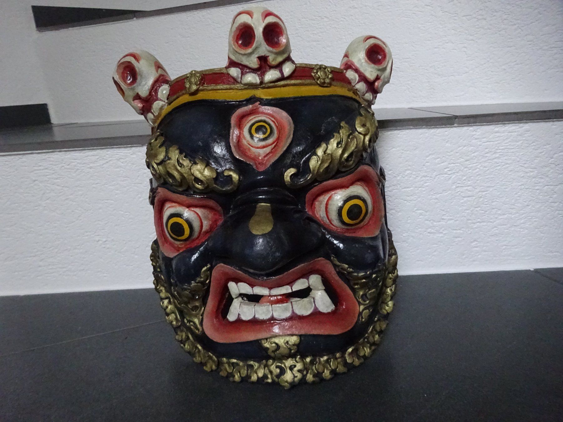 Altro in Antiquarato & Arte: Cham Dance Maske / Mongolei Tibet Auge – Usato da Esslingen venduto da eintagammeer 1