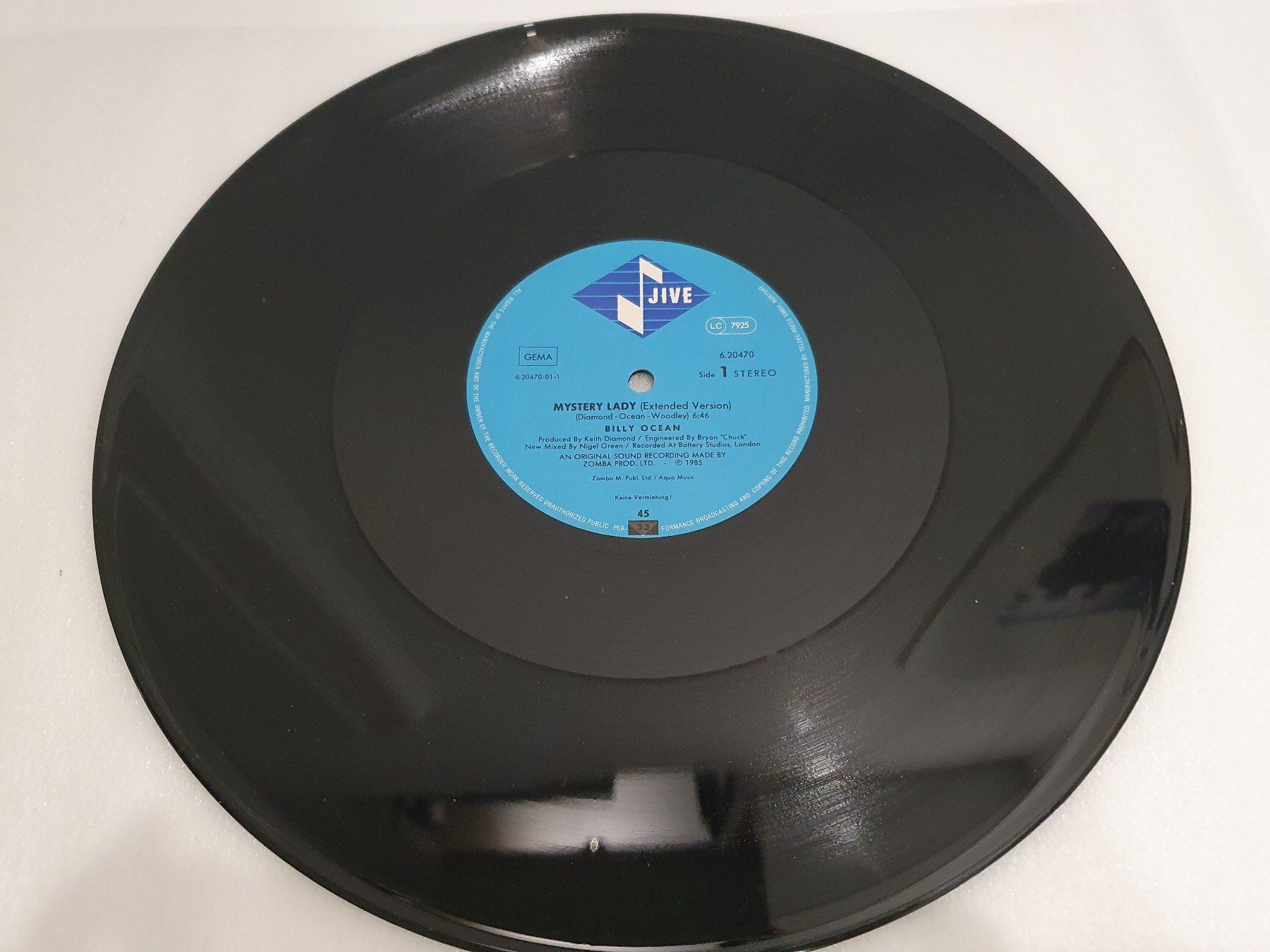 Dischi in vinile: Billy Ocean - Mystery Lady – Usato da Uster venduto da Vinyl-Leidenschaft 2