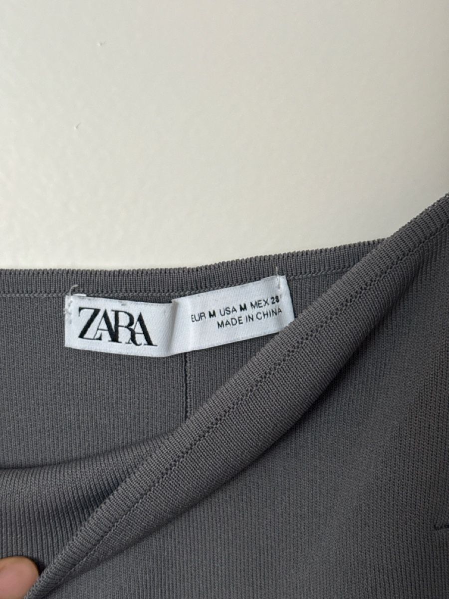 Zara Kleider: Kleid Zara grau Grösse M – Neu (gemäss Beschreibung) aus Steinach von serayyilmaz 1
