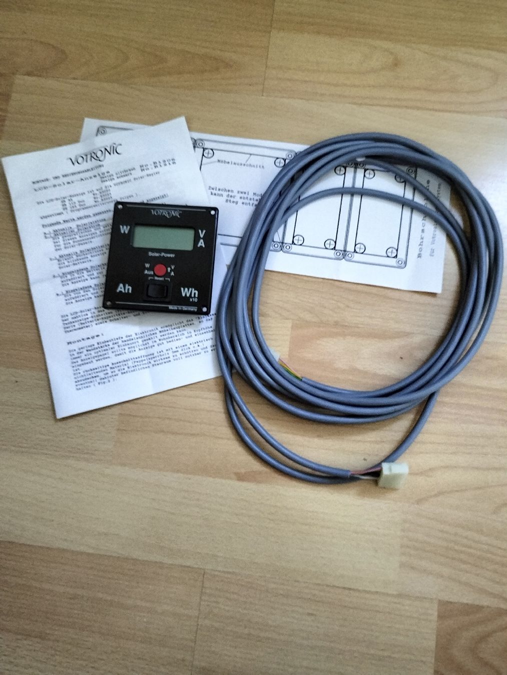 Votronic Misurare: VOTRONIC LCD Solar-Anzeige – Nuovo (secondo la descrizione) da Geuensee venduto da Megi45