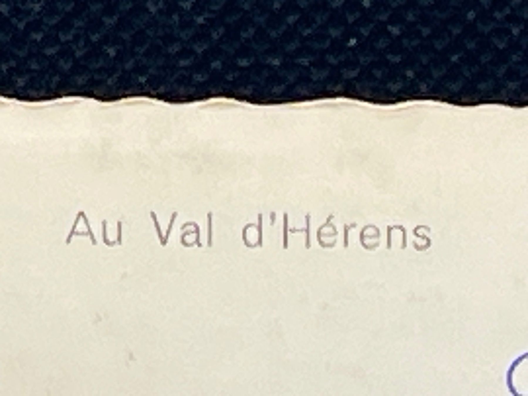 Cartes postales: Au Val d'Hérens – D'occasion à Widnau par Brusi9 2