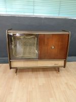 Meuble Vintage Bar Radio Tourne-disque Blaupunkt Années 60