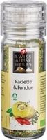 Raclette/Fondue, SWISS ALPINE HERBS, Gewürzmühle 28 g  / NEU