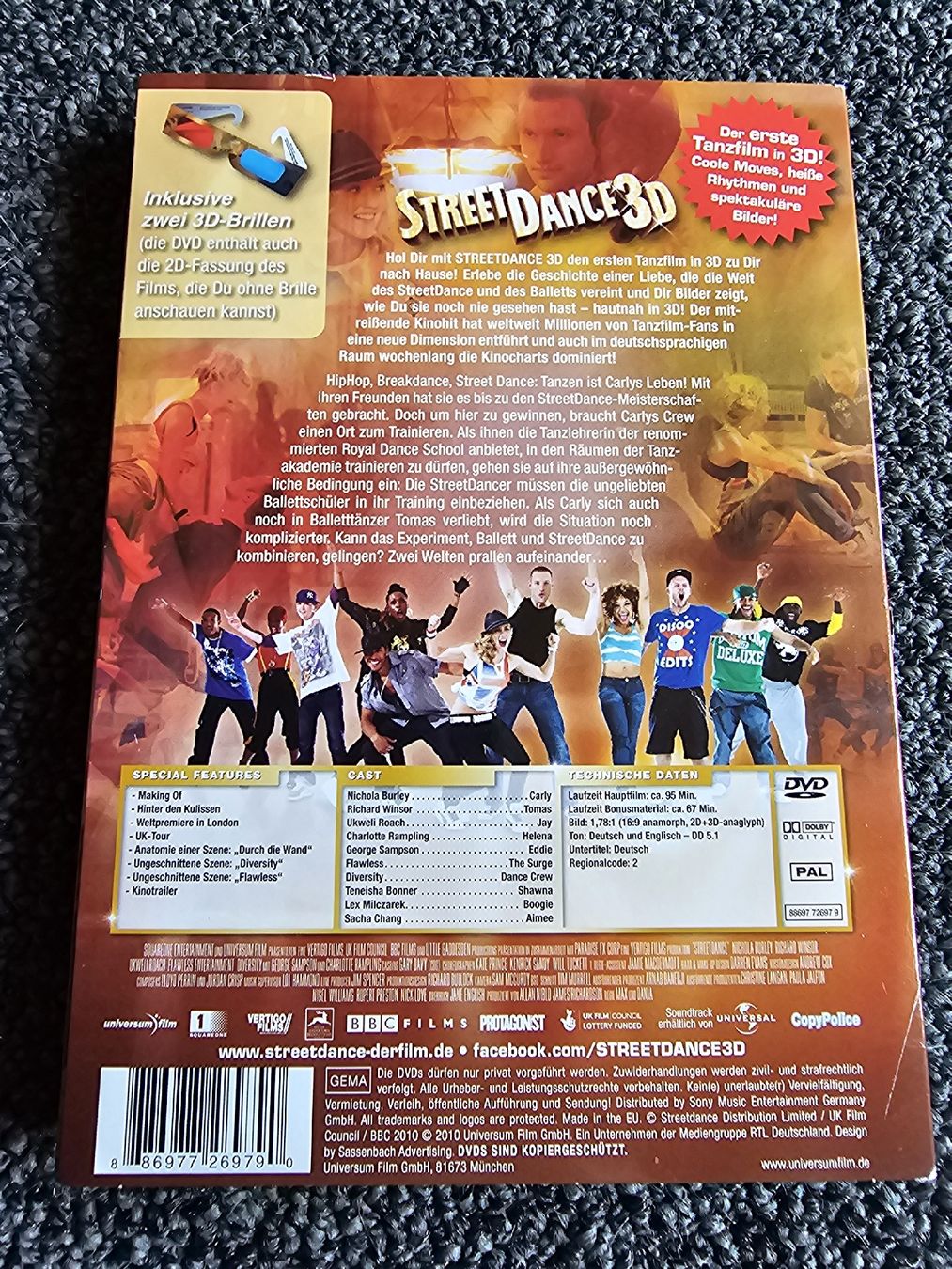 Alle DVDs: Streetdance 3D (21464) – Gebraucht aus Ruswil von jan_bxl5 1