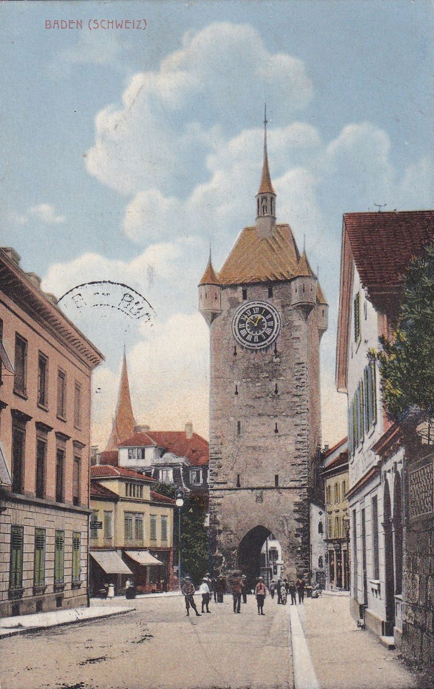 Cartoline postali: Baden (Schweiz) – Usato da Cormoret venduto da Pascalll2001