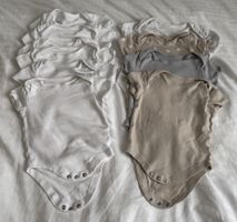 Baby Kurzarm Bodys Set (10 Stück) – 9–12M