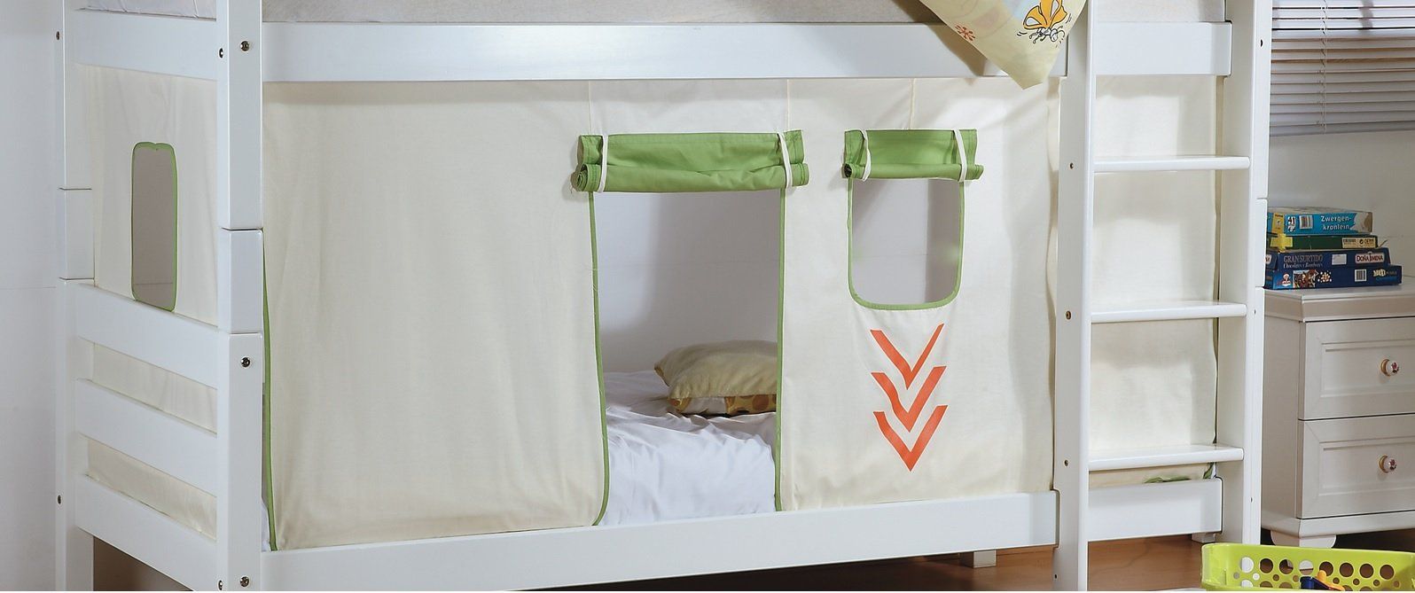 Tende: Stoffset / Vorhang für Hochbett oder Etagenbett – Usato da Kriens venduto da Mikado-Geschenke 2