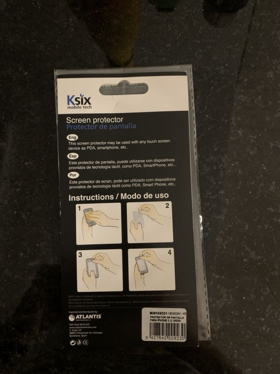 Lackretusche & Schutzfolien: Screen Protector IPhone 5 – Neu (gemäss Beschreibung) aus Sempach von Nimsaj5 1