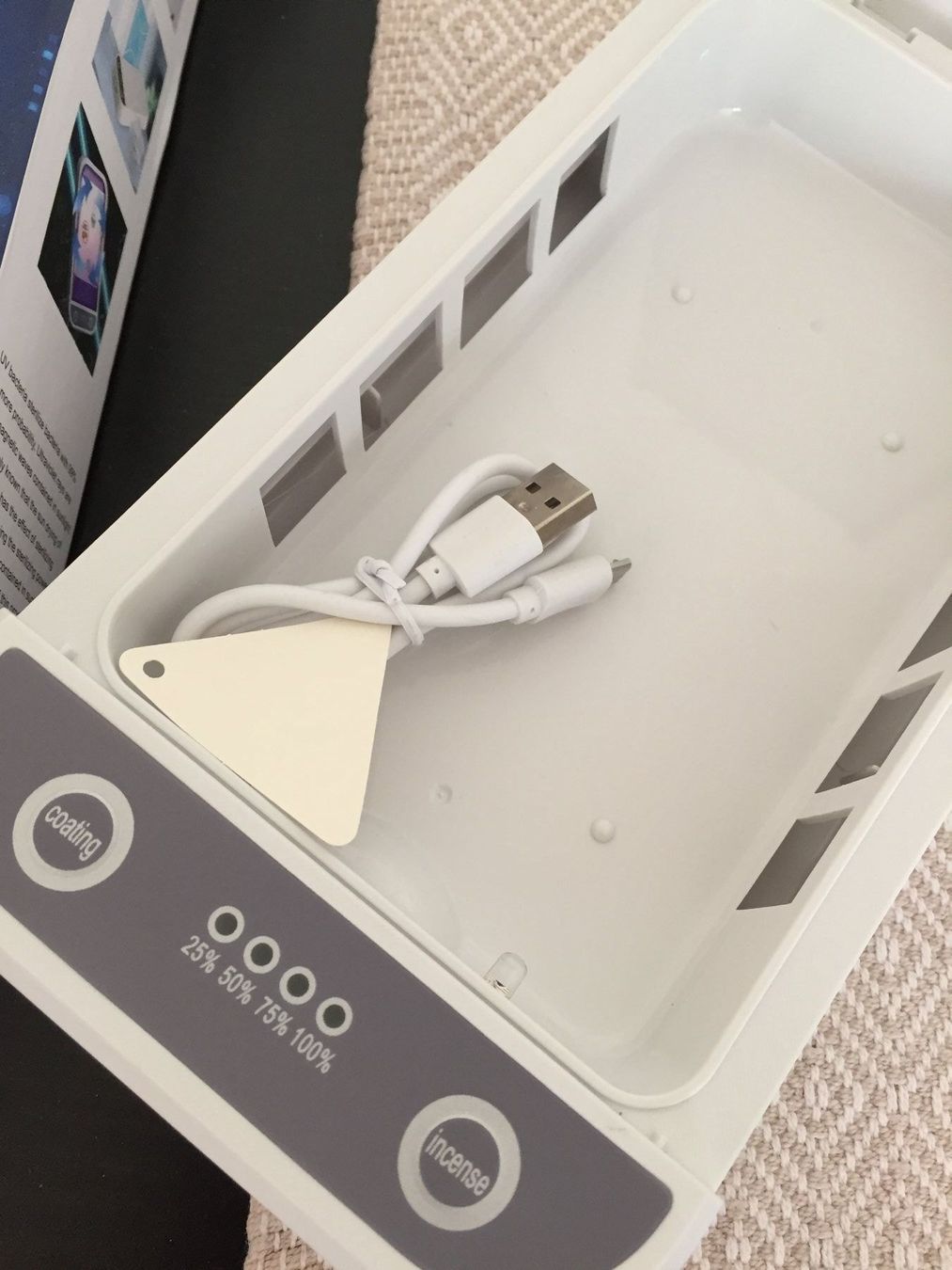 Pasti del neonato: Smartphone iPhone UV cleaner nettoyage sterilization box – Nuovo (secondo la descrizione) da Lausanne venduto da mpampouras 2