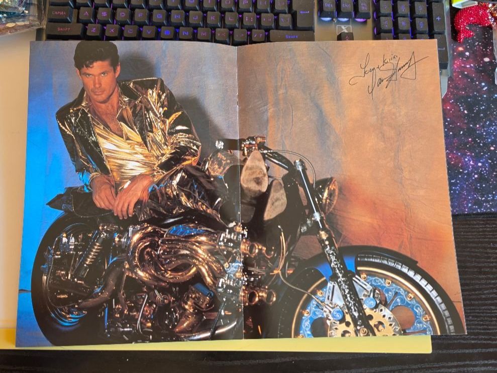 Libri: DAVID HASSELHOFF SOUVENIR BOOK – Usato da Dintikon venduto da bonita099 5