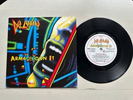DEF LEPPARD rare tolle Single Armagendon it UK Rock Kult