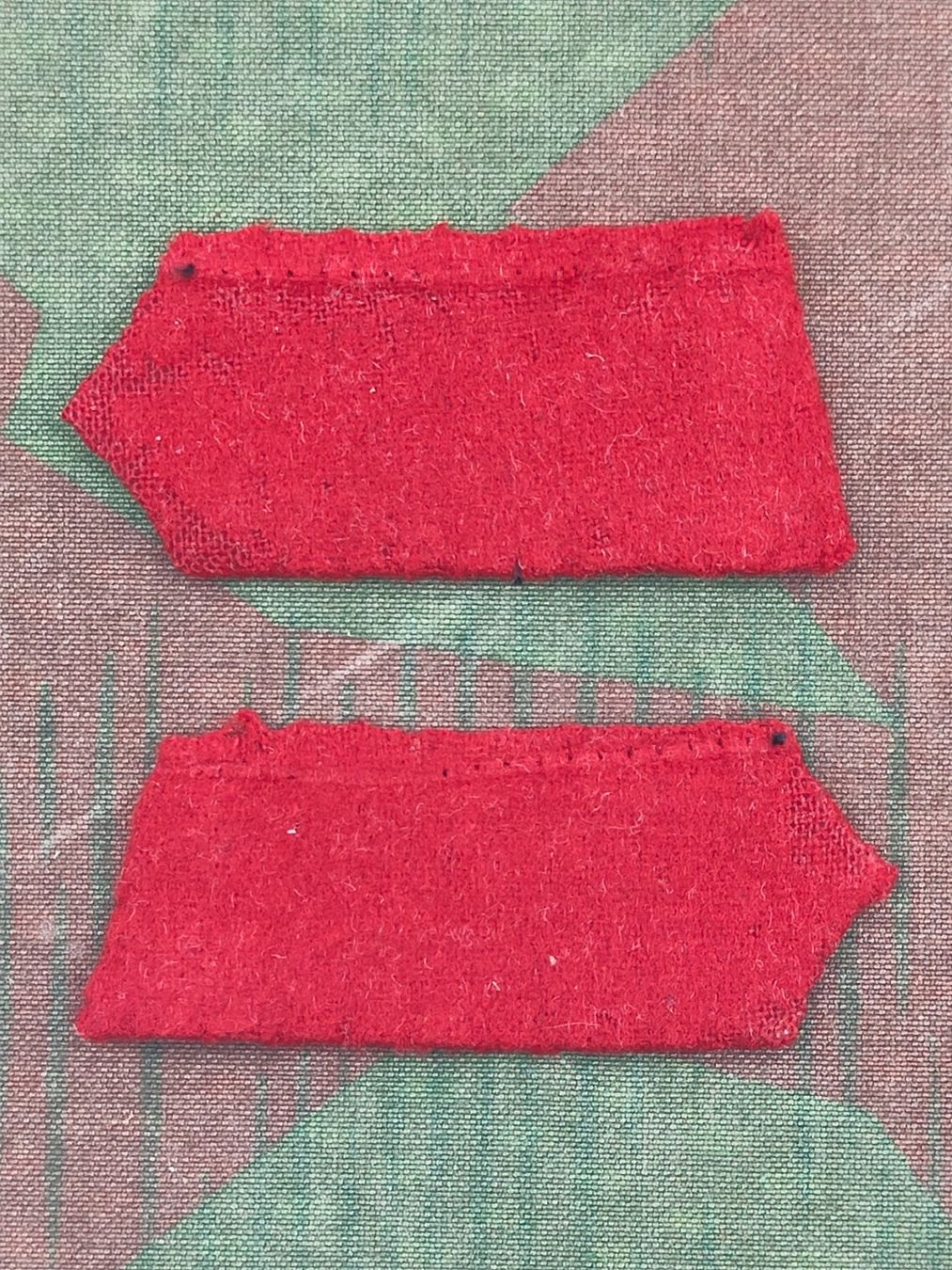 Schweizer Armee Placchette & Badge: Kragenpatten Ord. 1914/26 – Usato da Bauma venduto da SwissMilitaria