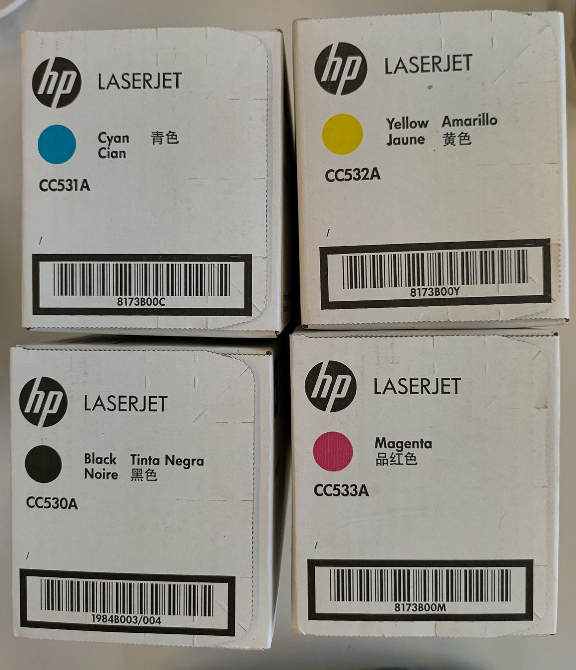 Hewlett Packard Cartucce per stampanti & toner: Kit Toner complet pour imprimante HP LaserJet – Nuovo e nell'imballaggio originale da Savièse venduto da Meridian17