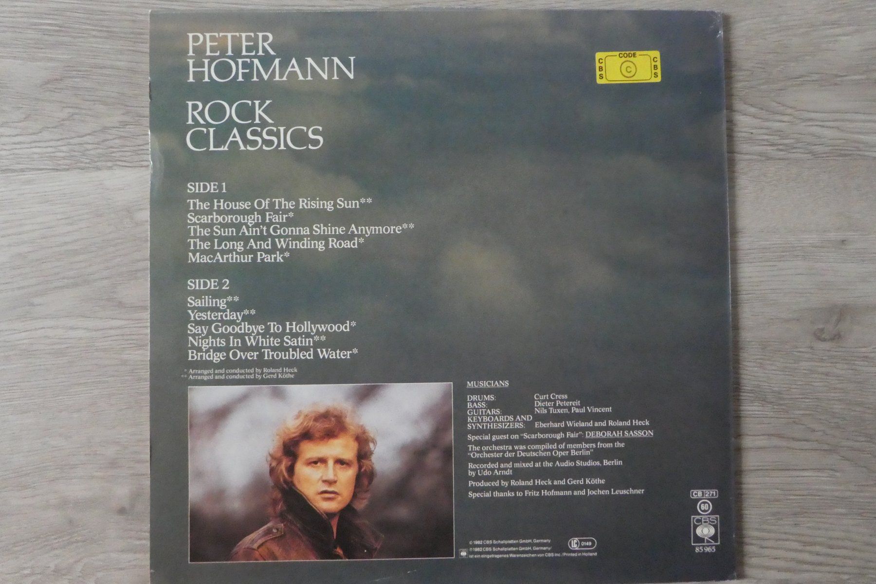 Schallplatten: Peter Hofmann Lp. Rock Classics – Gebraucht aus Andelfingen von Annegret06 1